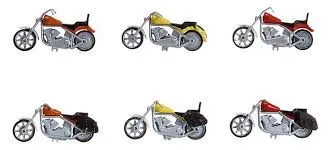 [FAL 180603] Faller : Motos 6 Pièces