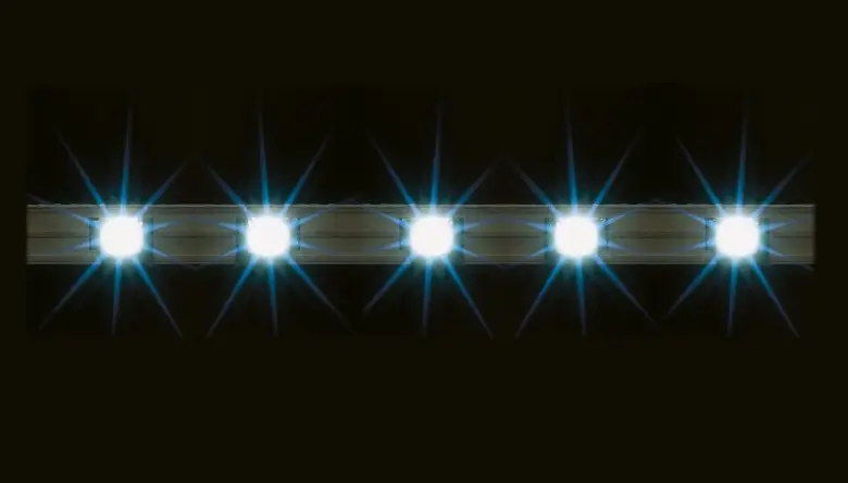 [FAL 180648] Faller : Bandes lumineuses avec éclairage LED blanc 2 pièces