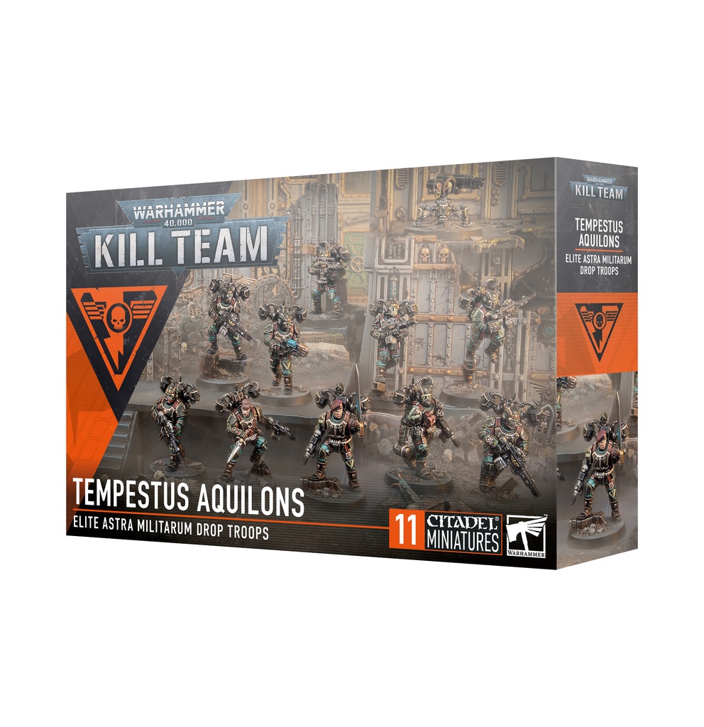 Kill Team : Tempestus Aquilons "Elite Astra Militarum Drop Troops" │ Warhammer 40,000