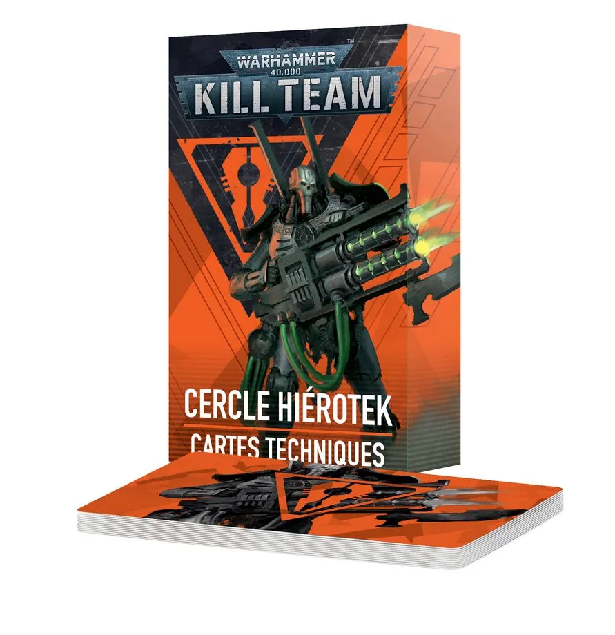 [GAW 103-67] Kill Team : Cartes Techniques - Hierotek Circle [FR] │ Warhammer 40.000