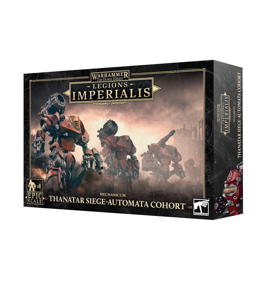[GAW 03-74] Mechanicum : Thanatar Siege-Automata Cohort │ Warhammer Legion Imperialis 