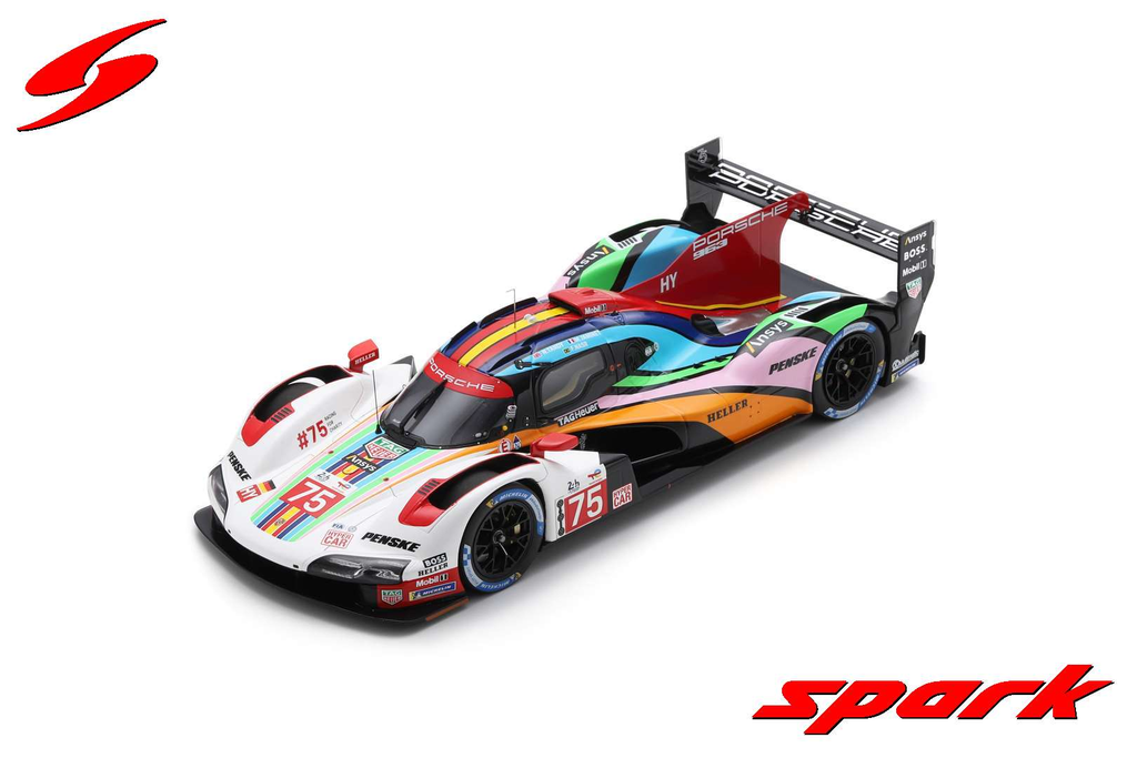 Spark : Porsche 963 │ No.75 PORSCHE PENSKE MOTORSPORT Le Mans 24H 2023 - F. Nasr - M. Jaminet - N. Tandy [1/18]