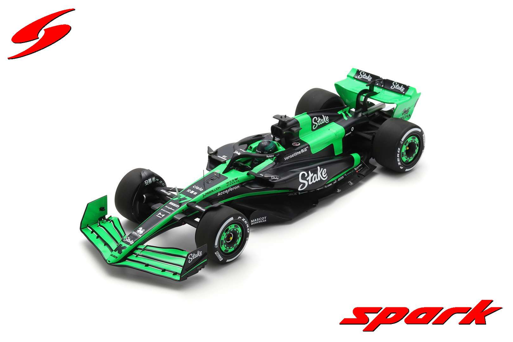 Spark : Stake F1 Team Kick Sauber C44 │ No.77 Bahrain GP 2024 - Valtteri Bottas [1/18]