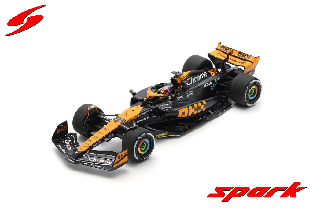 Spark : McLaren MCL60 │ No.81 McLaren 3rd Japanese GP 2023 Oscar Piastri [1/18]