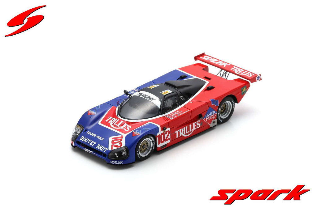 Spark : Spice SE88C │ No.102 23rd Le Mans 24H 1990 J-P. Grand - M. Maisonneuve - X. Lapeyre [1/43]