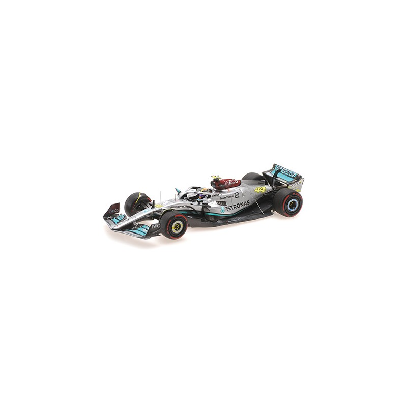 Minichamps : Mercedes AMG F1 W13 E Performance │ No.44 Lewis Hamilton F1 Angleterre - 2022 [1/43]