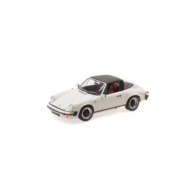 Minichamps : Porsche 911 Carrera Targa │ 1983 - Blanc  [1/18]