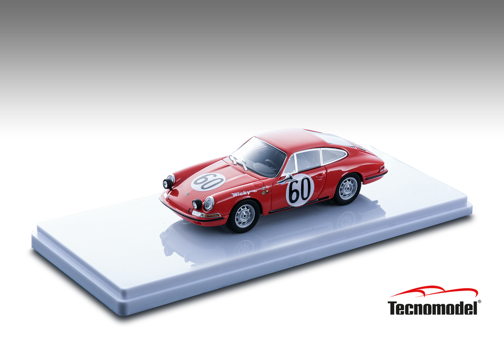 Tecnomodel : Porsche 911S │ No.60 Le Mans 24h - 1967 Wicky / Farjon [1/43]