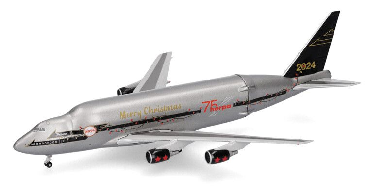 Herpa : Boeing 747LCF Dreamlifter Weihnachten / Christmas 2024 [1/500]