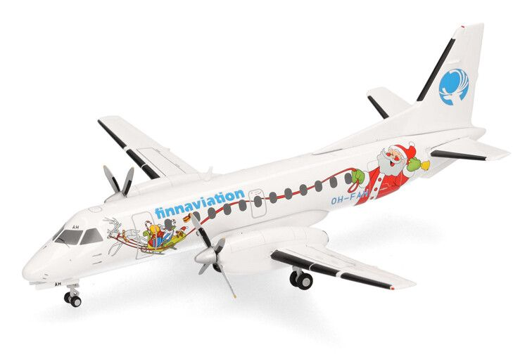 Herpa : Saab 340 Finnaviation Santa / X-mas [1/200]