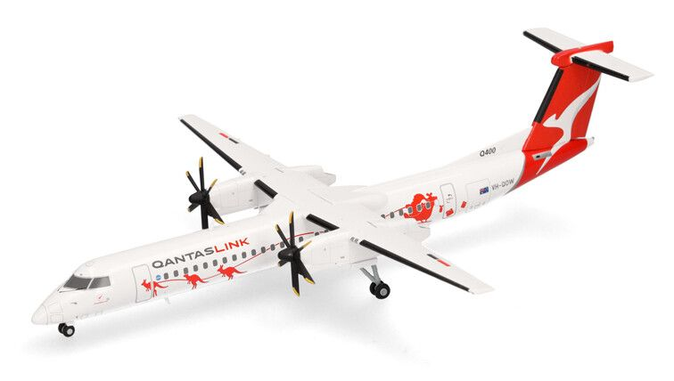 Herpa : Bombardier Q400 QantasLink Dasher-8 Mornington [1/200]