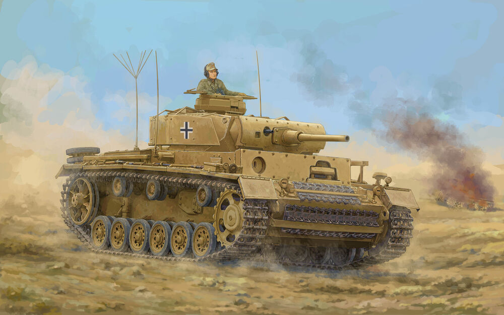 Trumpeter : Pz.Kpfw.III Ausf.J [1/18]