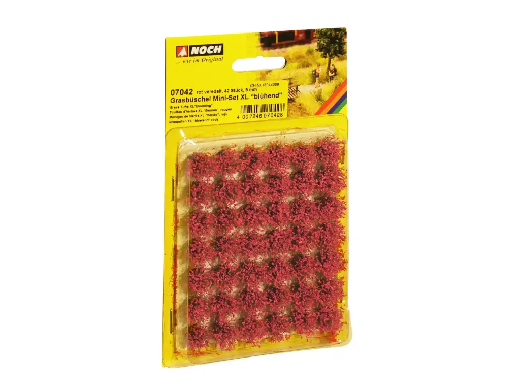 Noch : Touffes d'herbes XL “fleuries”