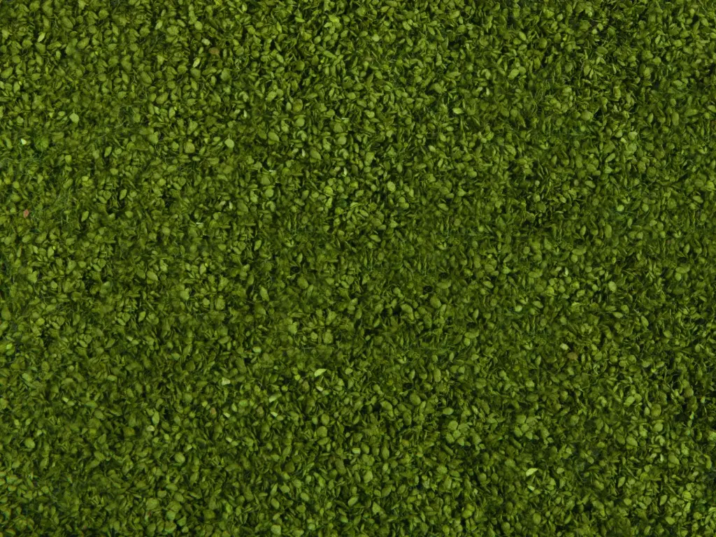 Noch : Foliage de feuilles, vert moyen