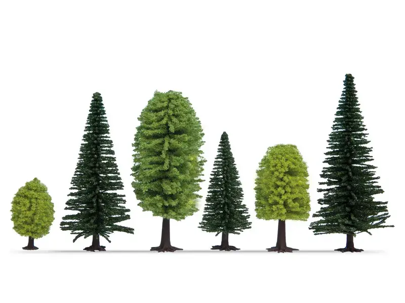 Noch : Forêt mixte, 10 arbres