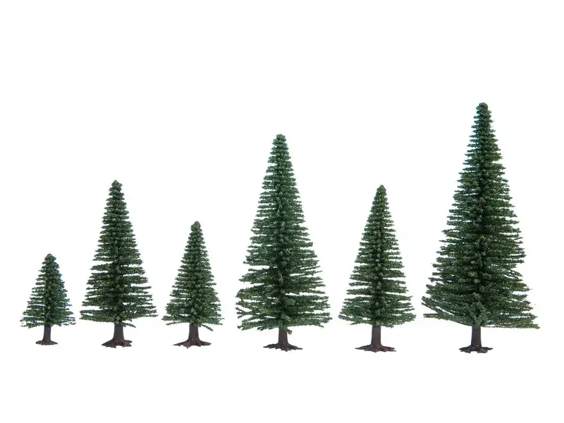 Noch : Sapins modèles, 10 pcs.