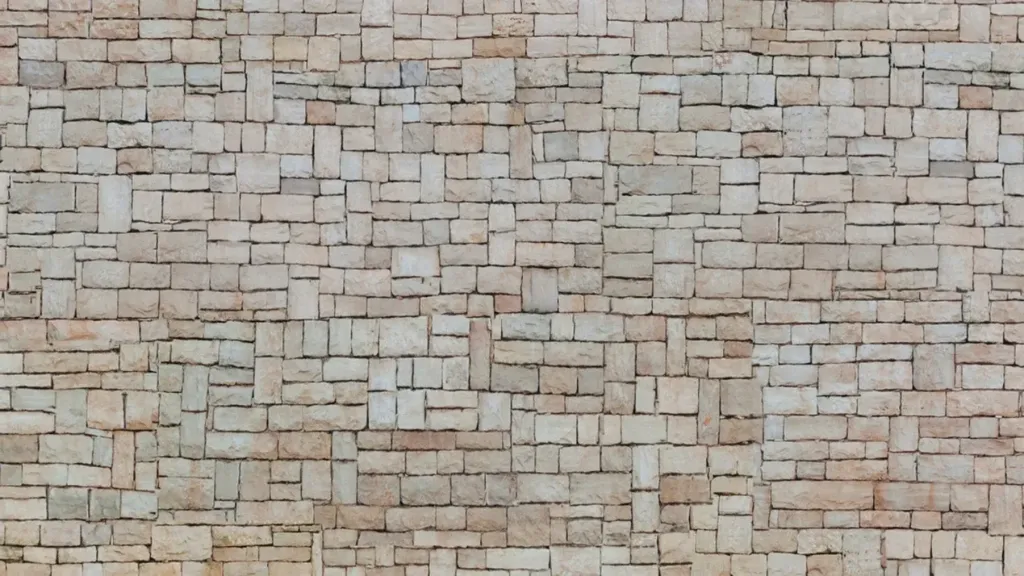Noch : Feuille de carton 3D “Mur en pierre calcaire”, bei