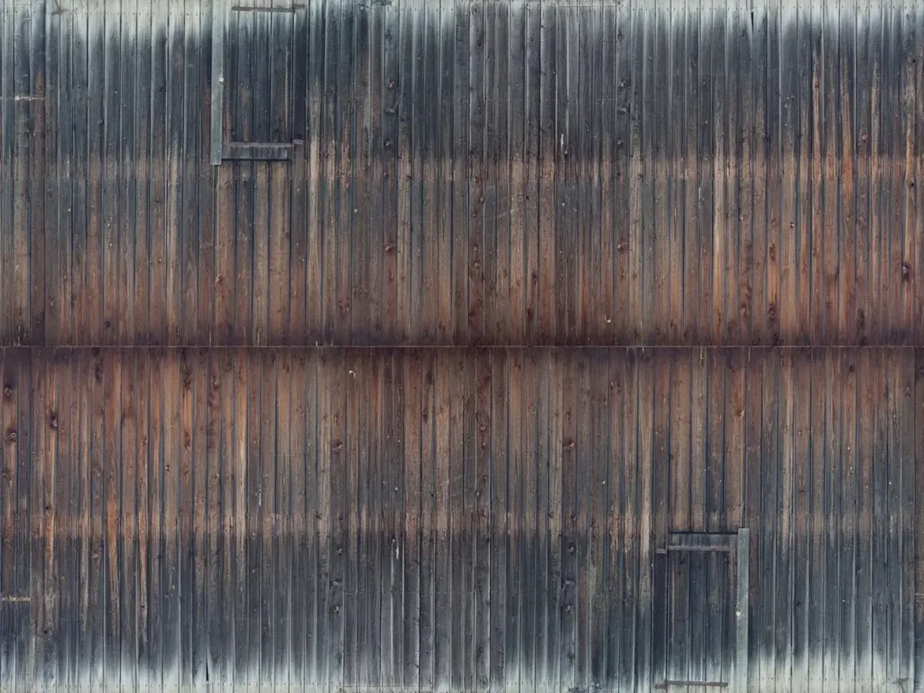 Noch : Feuille en carton 3D “Mur en planches”