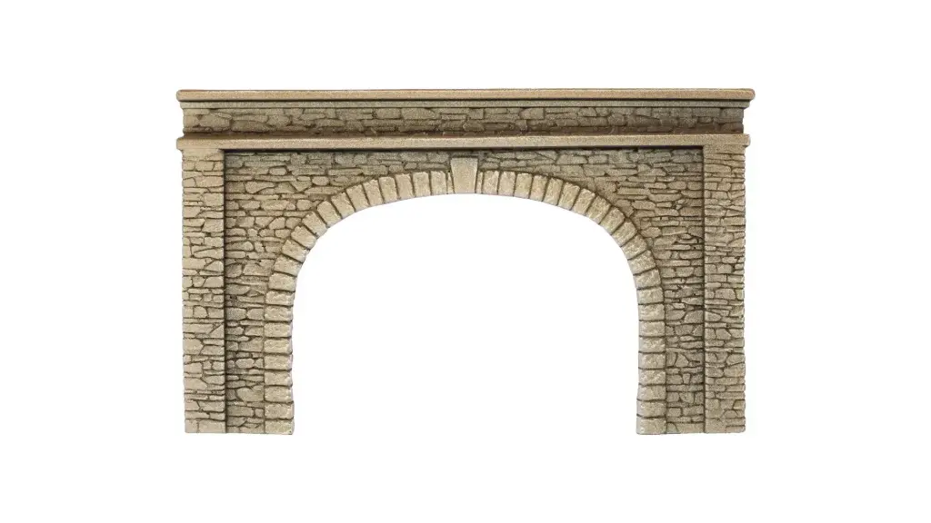 Noch : Entrée de tunnel, double voie, 22 x 13 cm