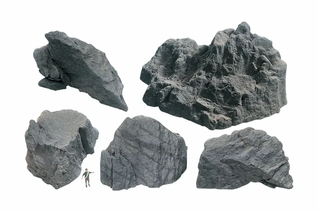 Noch : Pièces de rochers " Granit "