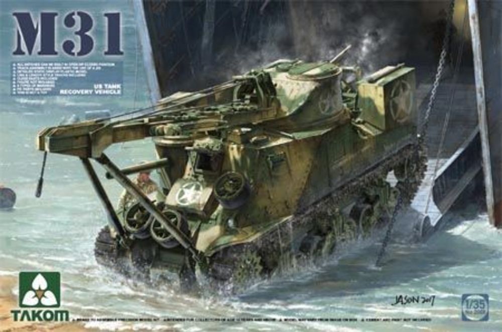 Takom : M31 US TANK RECOVERY VEHICLE