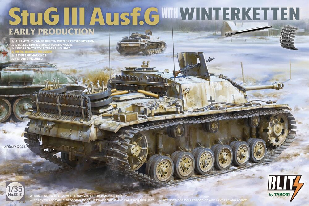 Takom : StuG.III Ausf.G EARLY PRODUCTION with WINTERKETTEN