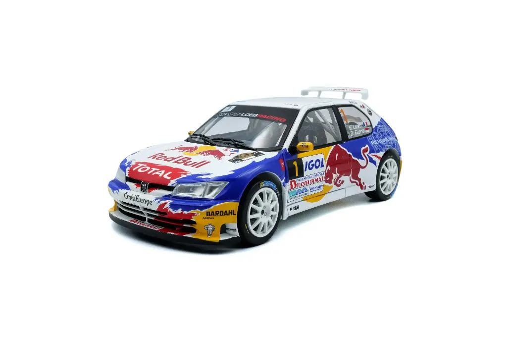 Solido : Peugeot 306 Maxi │ No.1 Rallye Du Var 2017 - S.Loeb / D.Elena [1/18]