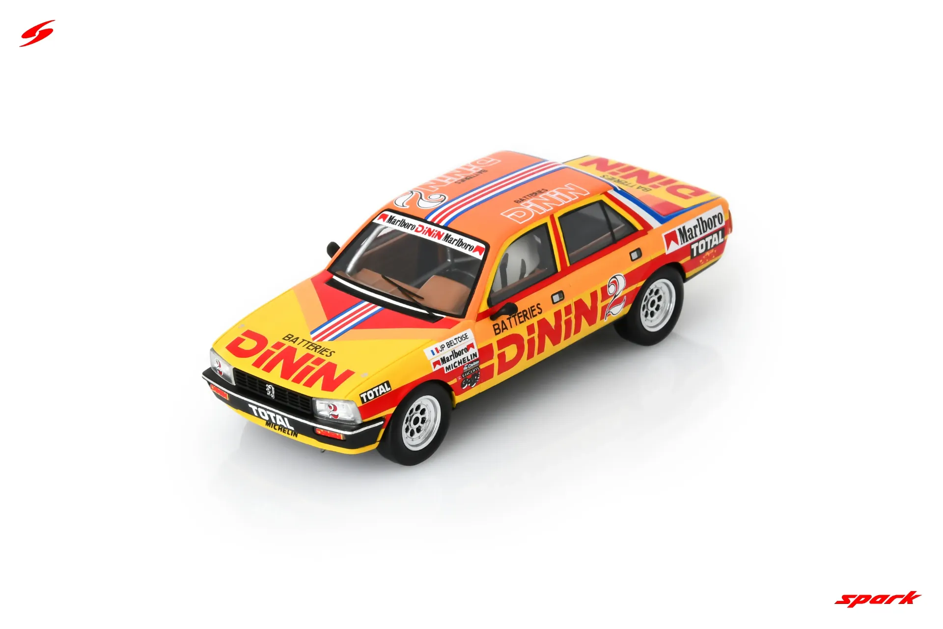 Spark : Peugeot 505 2L. │ No.2 Production 1980 Montlery Jean-Pierre Beltoise [1/43]