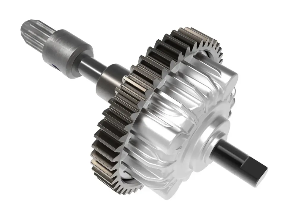 Traxxas : Differential kit, center (complete with steel spur gear) (aluminum carrier) (requires #10757 & #10762)