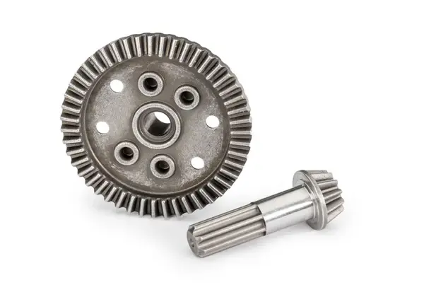 [TAX 10779] Traxxas :  Ring gear, differential, 47-tooth/ pinion gear, differential, 12-tooth (planetary) (rear)