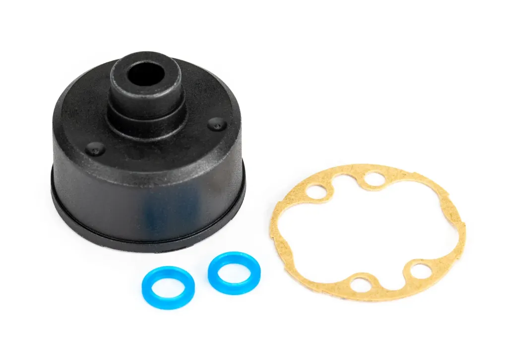 [TAX 10781] Traxxas : Carrier, differential (planetary gears)/ differential spacer/ o-rings (2)/ ring gear gasket [TRX10781]