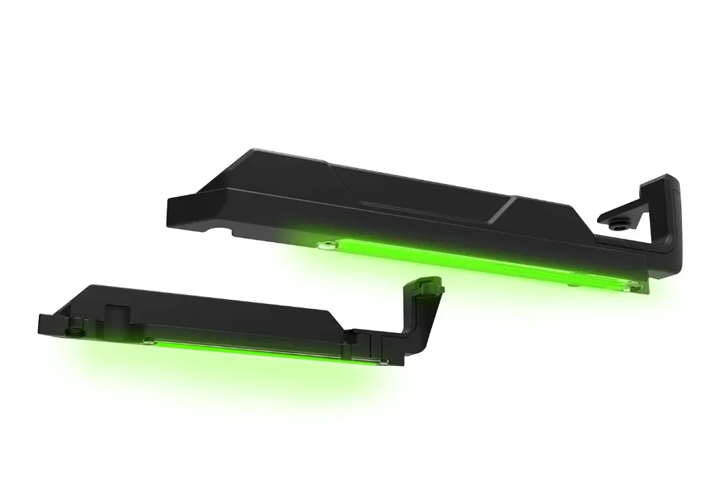 [TAX 10799-GRN] Traxxas : Kit d'éclairage LED complet, vert (châssis/sous-caisse) (adapté au Mini Maxx) (nécessite l'alimentation #6588X) [TRX10799-GRN]