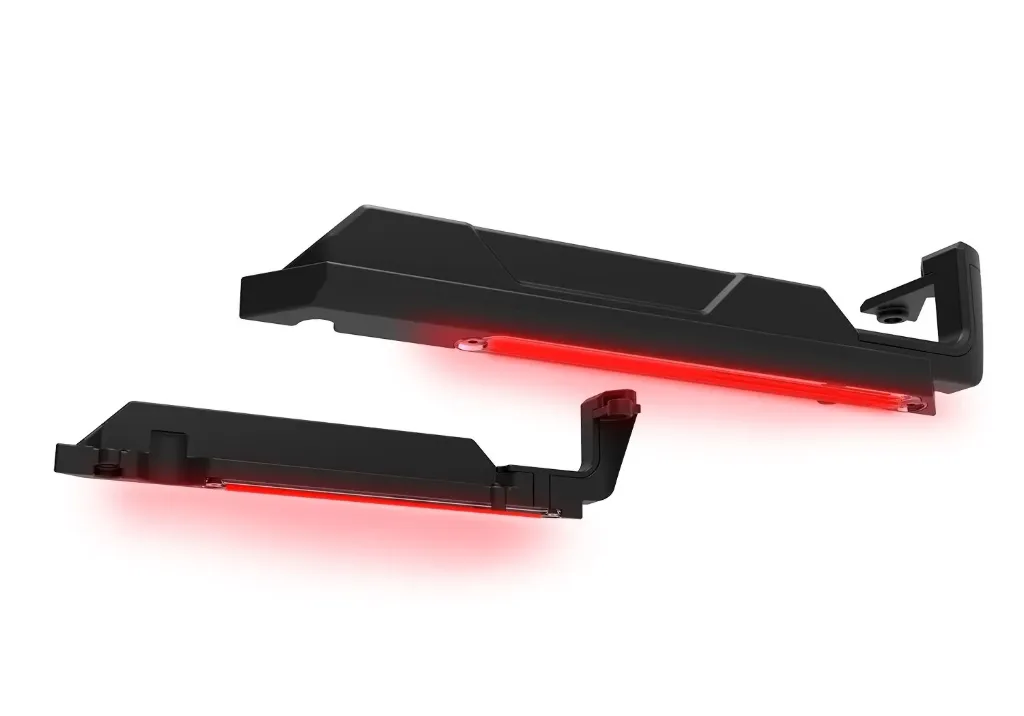 Traxxas : LED light set, red, complete (underbody) (fits Mini Maxx) (requires #6588X power supply) [TRX10799-RED]