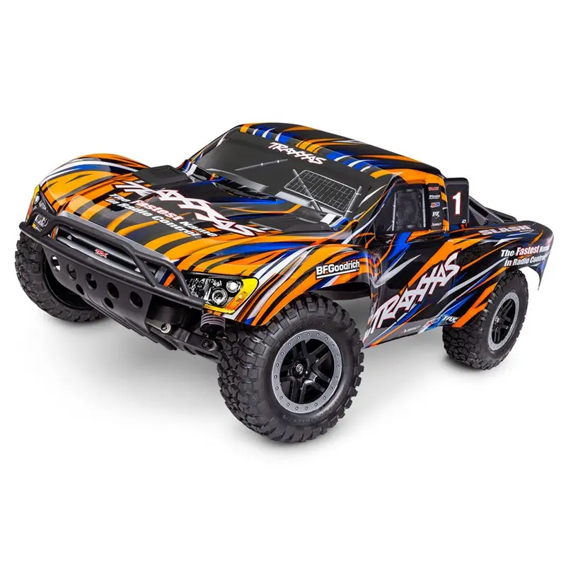 [TAX 58334-4ORNG] Traxxas :  Traxxas Slash Brushless BL-2s 2WD HD - Orange [TRX58334-4-ORNG]
