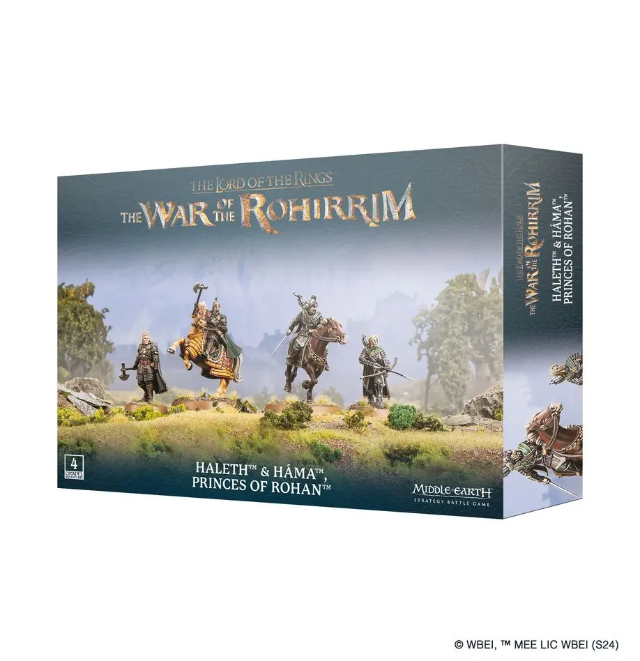 The War of the Rohirrim : Haleth & Hama Princes of Rohan │ Middle-Earth Strategy Battle Game