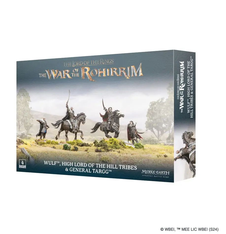 [GAW 30-92] The War of the Rohirrim : Wolf Lord of the Hill Tribes & general Targg │ Middle-Earth Strategy Wargame