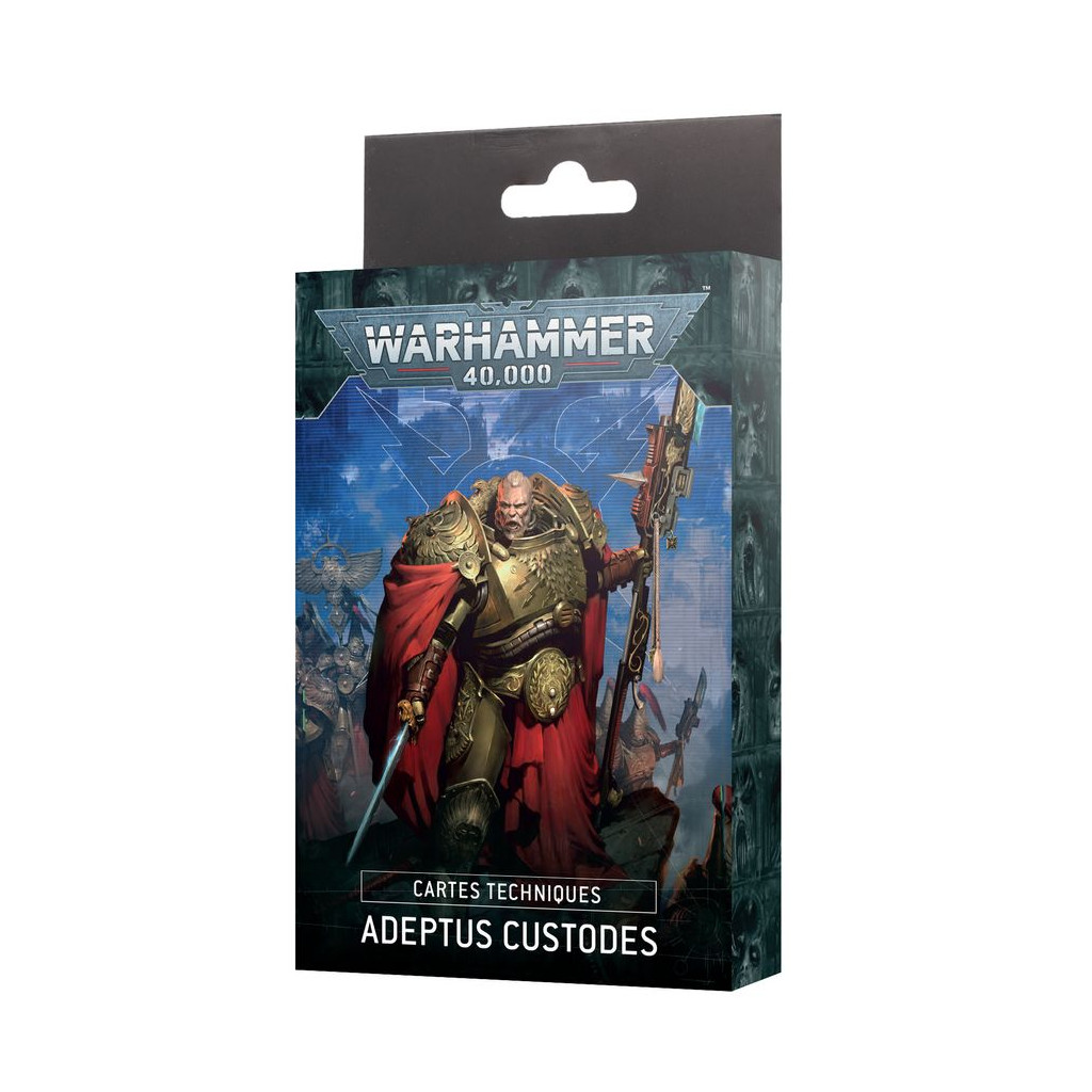 Adeptus Custodes : Data Cards [FR] │ Warhammer 40.000
