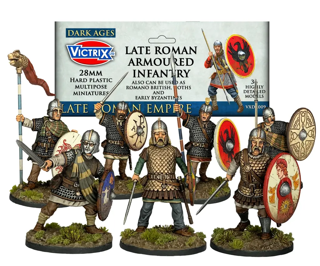 [VTX VXDA009] Victrix : Late Roman Armoured Infantry │ Late Roman Empire