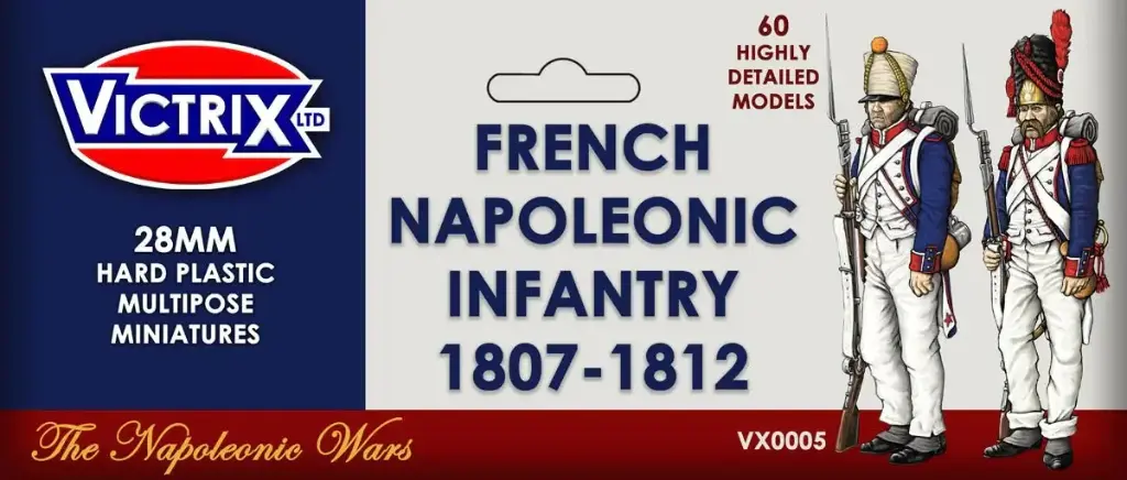 [VTX VX0005] French Napoleonic Infantry 1807 - 1812