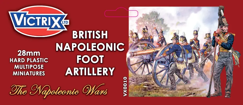 [VTX VX0010] Victrix : British Napleonic Foot Artillery │ The Napoleonic Wars