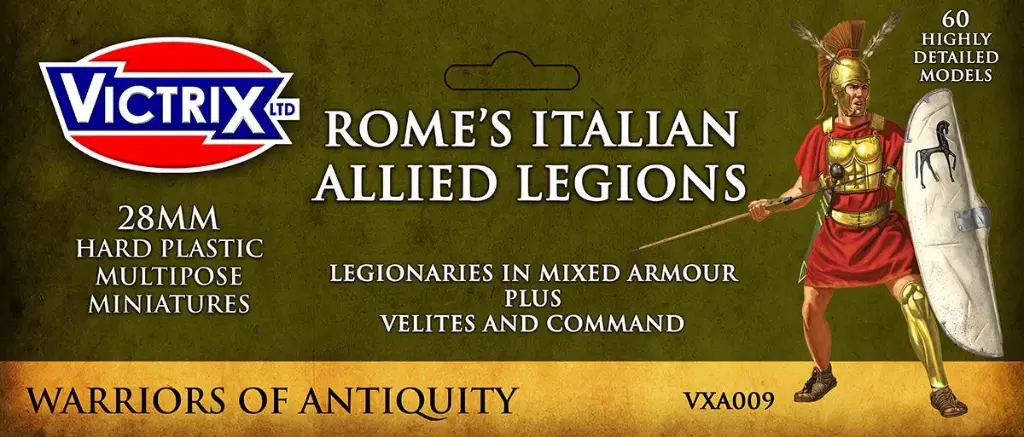 [VTX VXA009] Victrix : Rome's Italian Allied Legions │ Warriors of the Antiquity