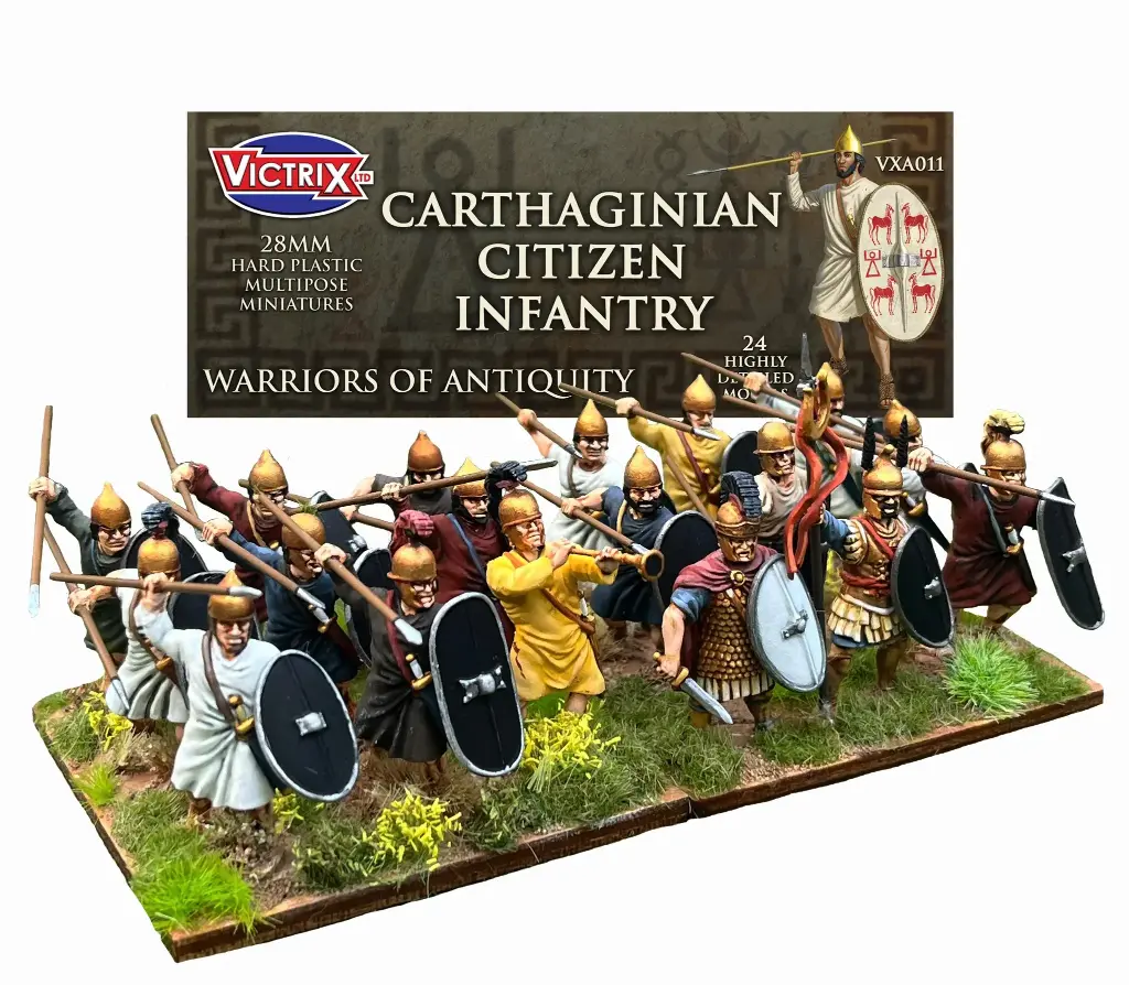 [VTX VXA011] Victrix : Carthaginian Citizen Infantry │ Warriors of Antiquity