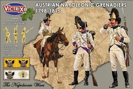 [VTX VX0013] Victrix : Austrian Napoleonic Grenadiers 1798-1815