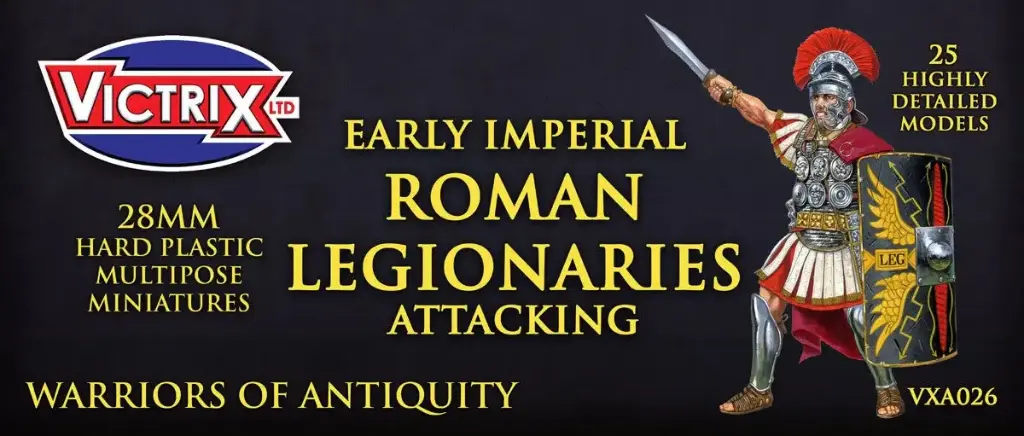 [VTX VXA026] Victrix : Early Imperial Roman Legionaries Attacking │ Warriors of Antiquity