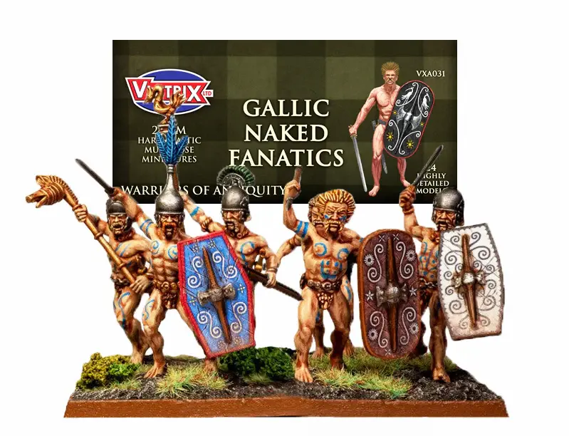 [VTX VXA031] Victrix : Gallic Naked Fanatics │ Warriors of Antiquity