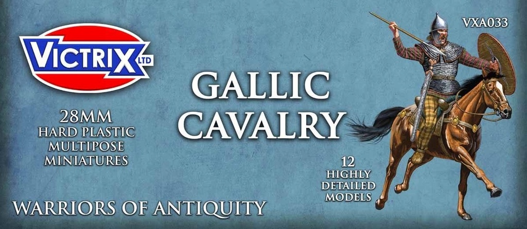 [VTX VXA033] Victrix : Ancient Gallic Cavalry │ Warriors of the Antiquity