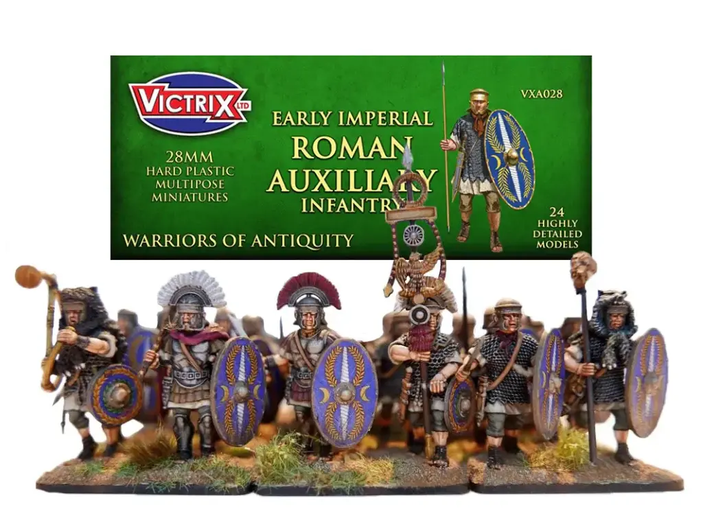 Victrix : Early Imperial Roman Auxiliary Infantry │ Warriors of Antiquity