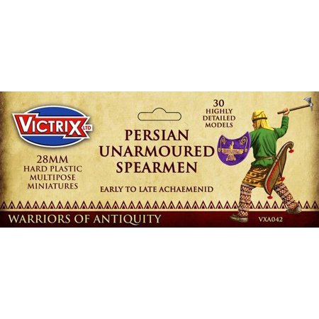 [VTX VXA042] Victrix : Persian Unarmoured Spearman │ Warriors of Antiquity