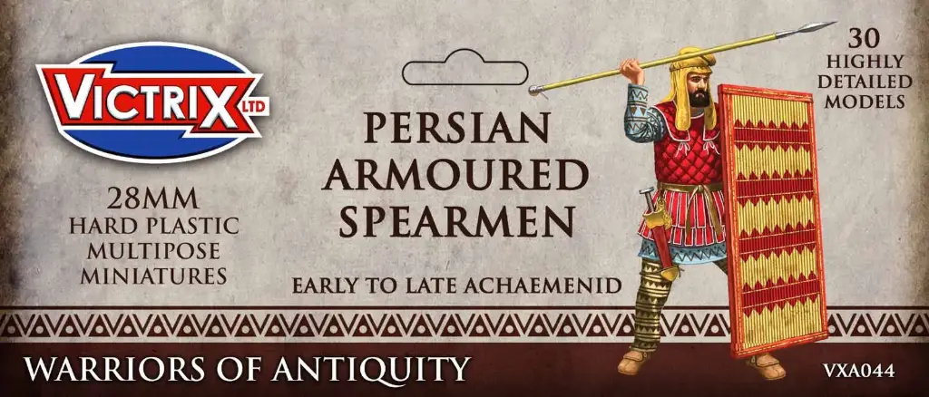 [VTX VXA044] Victrix : Persian Armoured Spearman │ Warriors of Antiquity