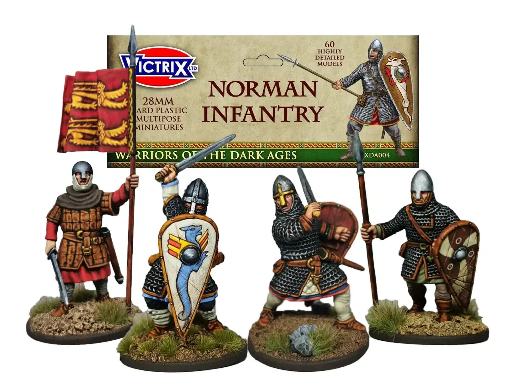 [VTX VXDA004] Victrix : Norman Infantry  │ Warriors of the Dark Ages